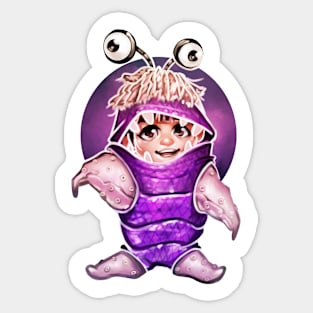 Boo Sticker